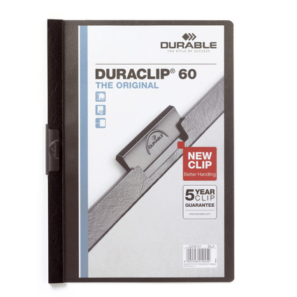 DURABLE Klemmhefter DURACLIP ORIGINAL 60, DIN A4, schwarz