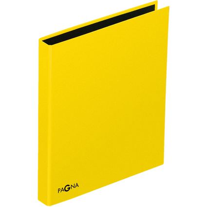 PAGNA Ringbuch "Basic Colours", 2 Ring-Mechanik, gelb
