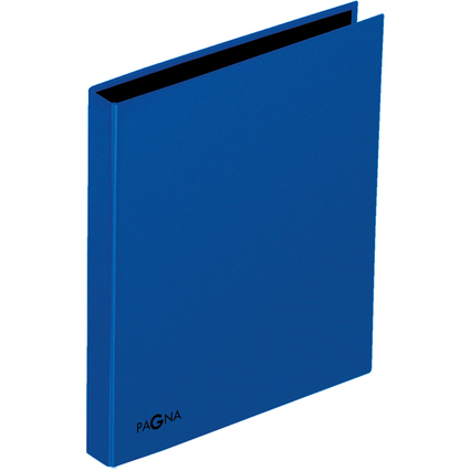 PAGNA Ringbuch "Basic Colours", 2 Ring-Mechanik, blau