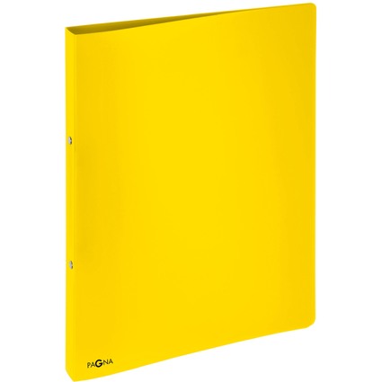 PAGNA Ringbuch, DIN A4, Rckenbreite: 25 mm, gelb