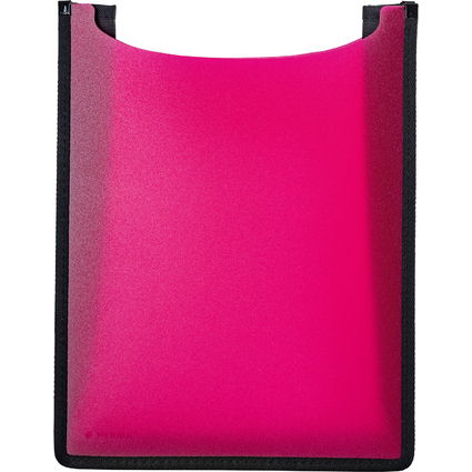 HERMA Heftbox "Flexi", aus PP, A4, transluzent-pink