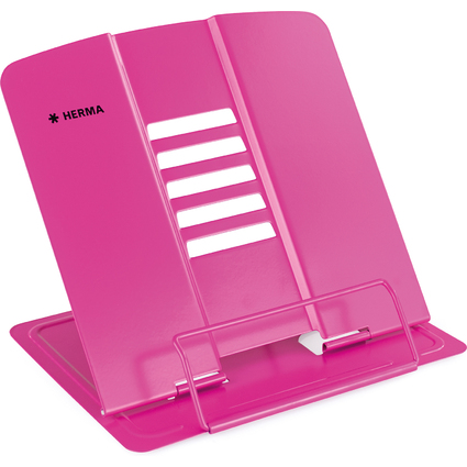 HERMA Lesestnder XL, aus Metall, pink