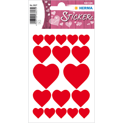 HERMA Sticker DECOR "Herzen"