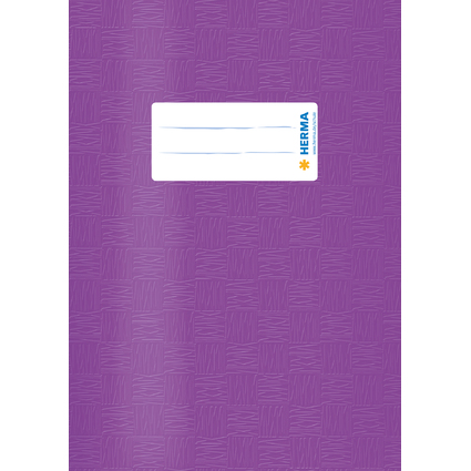 HERMA Heftschoner, DIN A5, aus PP, violett gedeckt