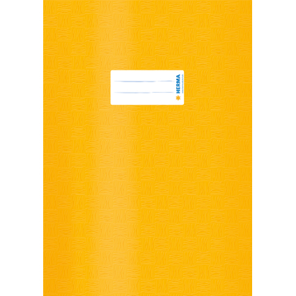 HERMA Heftschoner, DIN A4, aus PP, gelb gedeckt