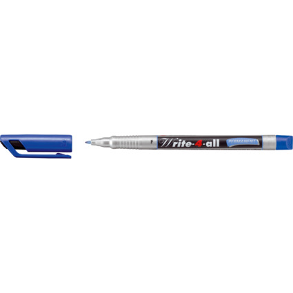 STABILO Permanent-Marker Write-4-all, F, blau