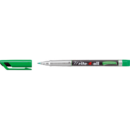 STABILO Permanent-Marker Write-4-all, F, grn