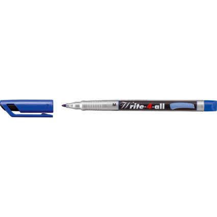 STABILO Write-4-all Permanent-Marker, M, blau, (146/41)