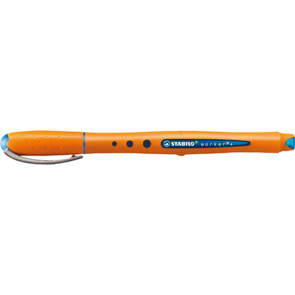 STABILO Tintenroller worker fine, blau