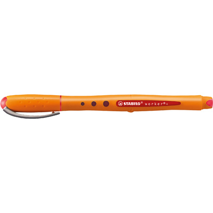 STABILO Tintenroller worker fine, rot