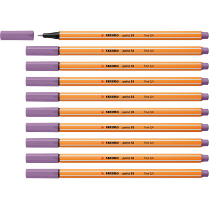 STABILO Fineliner point 88, grauviolett