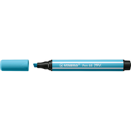 STABILO Fasermaler Pen 68 MAX, azurblau
