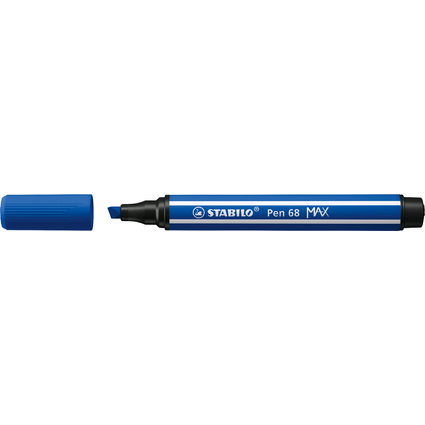 STABILO Fasermaler Pen 68 MAX, mittelblau