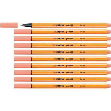 STABILO Fineliner point 88, apricot