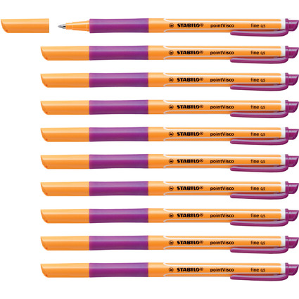 STABILO Gel-Tintenroller pointVisco, lila