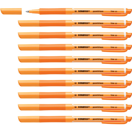STABILO Gel-Tintenroller pointVisco, orange