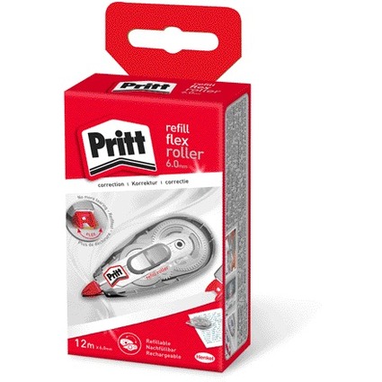 Pritt Korrekturroller Refill Flex, (B)6,0 mm x (L)12 m