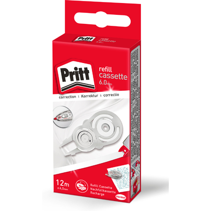 Pritt Refillkassette Flex, (B)6,0 mm x (L)12 m