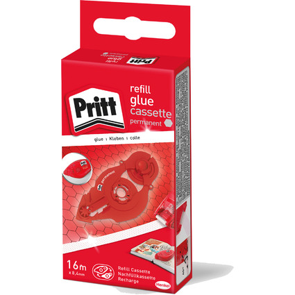 Pritt Refillkassette, permanent, 8,4 mm x 16 m