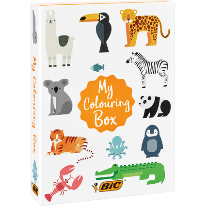 BIC KIDS Zeichenset "My Colouring Box", 73-teilig