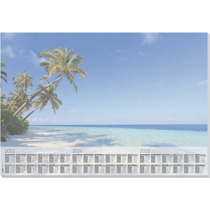 sigel Papier-Schreibunterlage "Beach", 595 x 410 mm