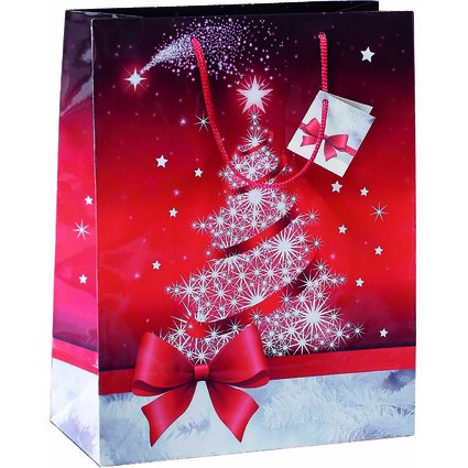 sigel Weihnachts-Geschenktte "Sparkling Tree", klein