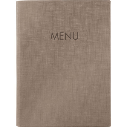 sigel Speisekarten-Mappe MENU, DIN A5, beige