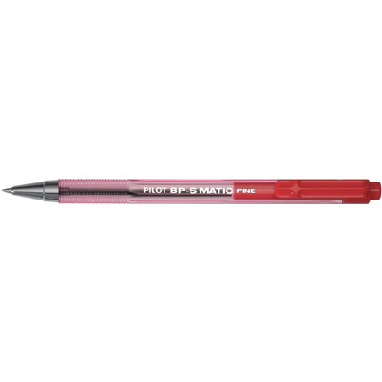 PILOT Druckkugelschreiber BPS-Matic Fine, rot