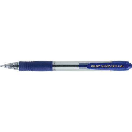 PILOT Druckkugelschreiber SUPER GRIP M, blau