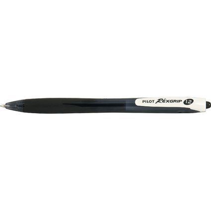PILOT Druckkugelschreiber REXGRIP Begreen, B, schwarz