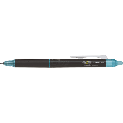 PILOT Tintenroller FRIXION POINT CLICKER, hellblau