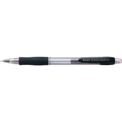 PILOT Druckbleistift SUPER GRIP 0.7, schwarz