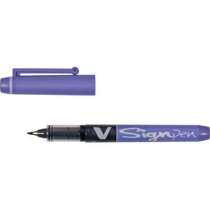 PILOT Faserschreiber V Sign Pen, violett,Strichstrke: 0,6mm