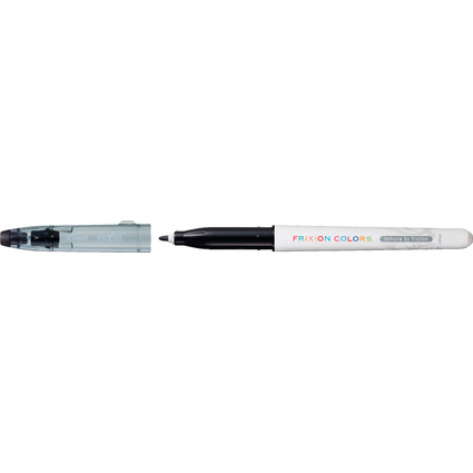 PILOT Radierbarer Fasermaler FRIXION COLORS, schwarz