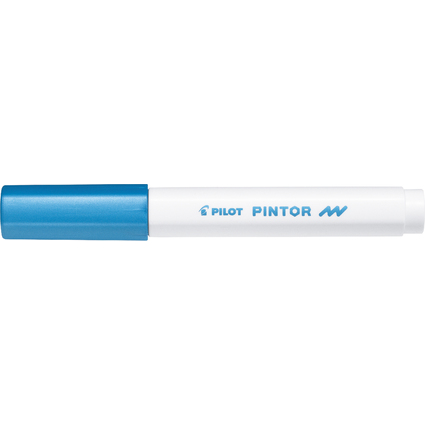 PILOT Pigmentmarker PINTOR, fein, metallic-blau