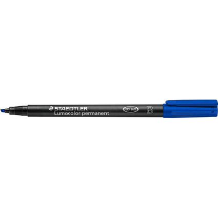 STAEDTLER Lumocolor Permanent-Marker 314B, blau