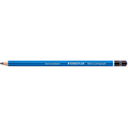 STAEDTLER Bleistift Mars Lumograph, Hrtegrad: 7B