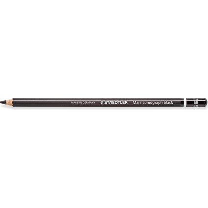 STAEDTLER Bleistift Mars Lumograph black, Hrtegrad: 6B