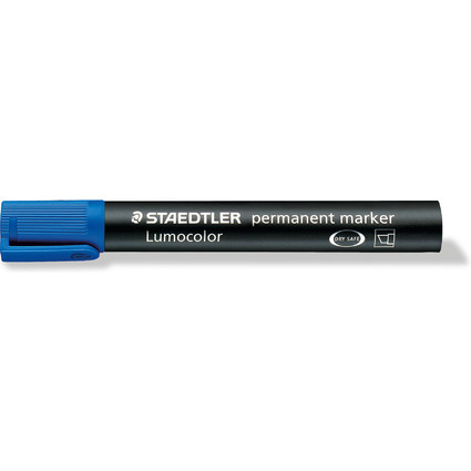 STAEDTLER Lumocolor Permanent-Marker 350, blau