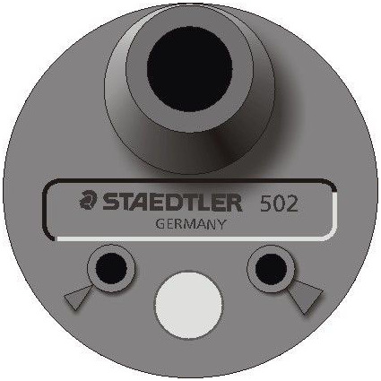 STAEDTLER Minen-Spitzdose, rund, fr 2mm Minen