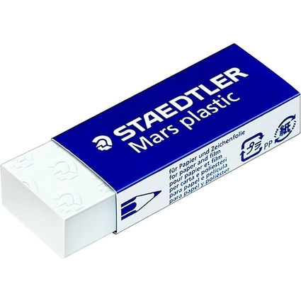 STAEDTLER Kunststoff-Radierer Mars plastic, 40er Display