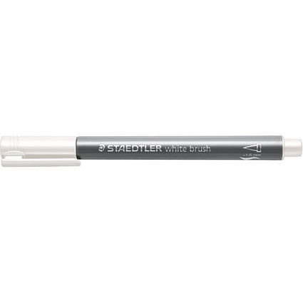 STAEDTLER Pinselstift metallic brush, wei