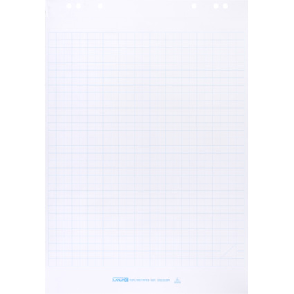 LANDR Flip-Chart-Block, 20 Blatt, kariert / blanko