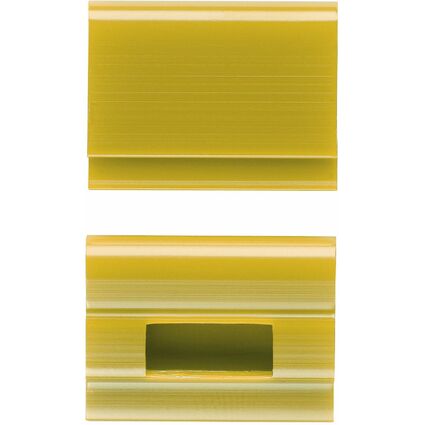 ELBA Farbreiter, aus PVC, zum Aufstecken, gelb