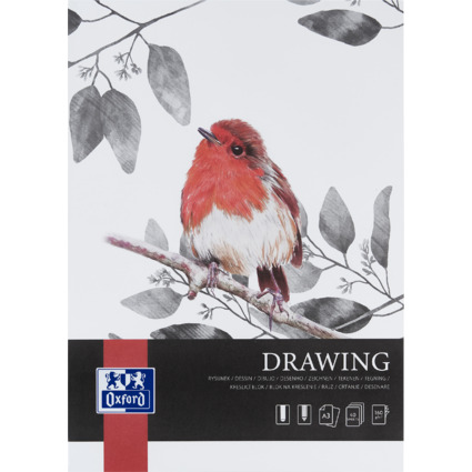 Oxford Art Zeichenblock "Drawing", DIN A3, 160 g/qm