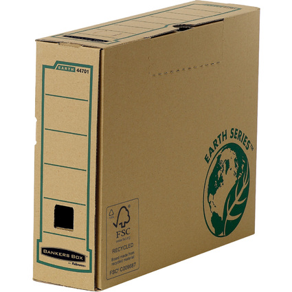 Fellowes BANKERS BOX EARTH Archiv-Schachtel, (B)80 mm