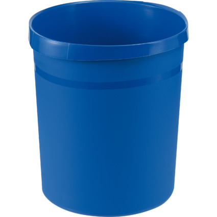 HAN Papierkorb GRIP, PP, 18 Liter, blau