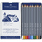 FABER-CASTELL Aquarellstifte GOLDFABER, 12er Metalletui