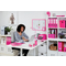 nobo Weiwandtafel, quadratisch, (B)360 x (H)360 mm, pink