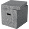 Esselte Aufbewahrungsbox Home Cube, 3er Set, grau